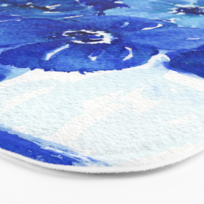 blue stillife Bath Mat Gallery Image 3