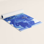 blue stillife Yoga Mat Gallery Image 2