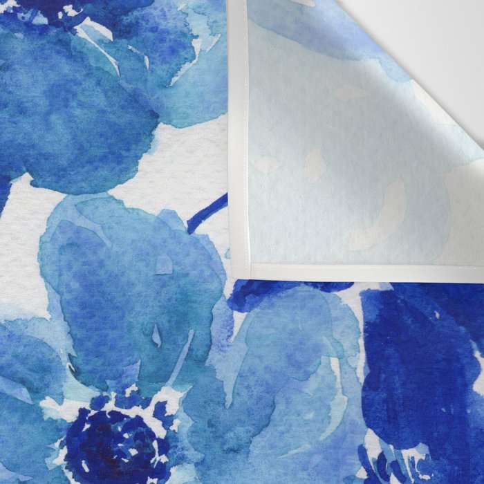 blue stillife Wall Tapestry Gallery Image 3