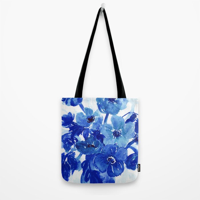 blue stillife Tote Bag Gallery Image 2