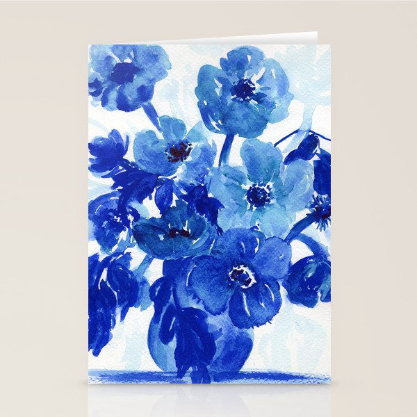 blue stillife Stationery Card Gallery Image 2