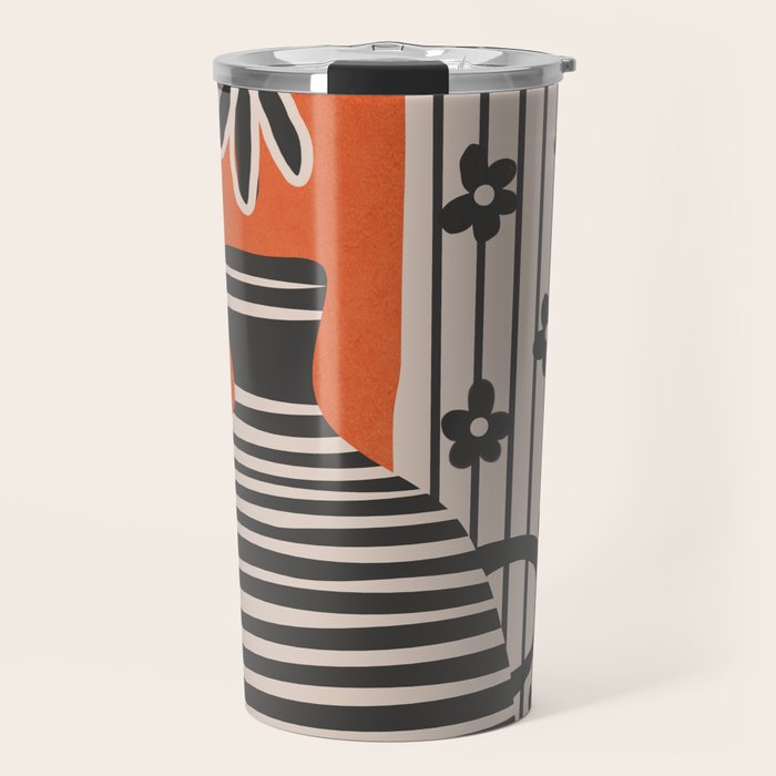Patterned Stillness 5 Travel Mug Gallery Image 1