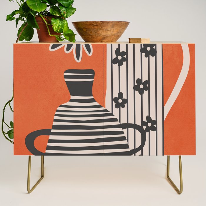 Patterned Stillness 5 Credenza Gallery Image 1