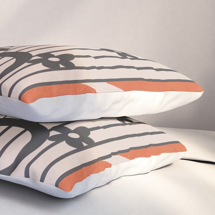 Patterned Stillness 5 Pillow Sham Gallery Image 3