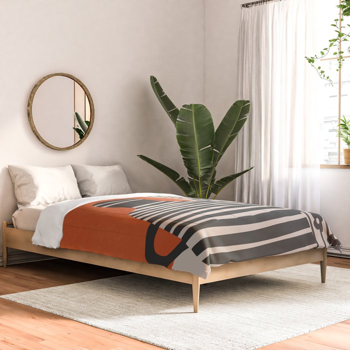 Patterned Stillness 5 Comforter Gallery Image 2