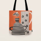 Patterned Stillness 5 Tote Bag Gallery Image 1