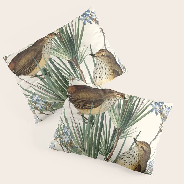 Little Birds and Flowers III Pillow Sham Gallery Image 3