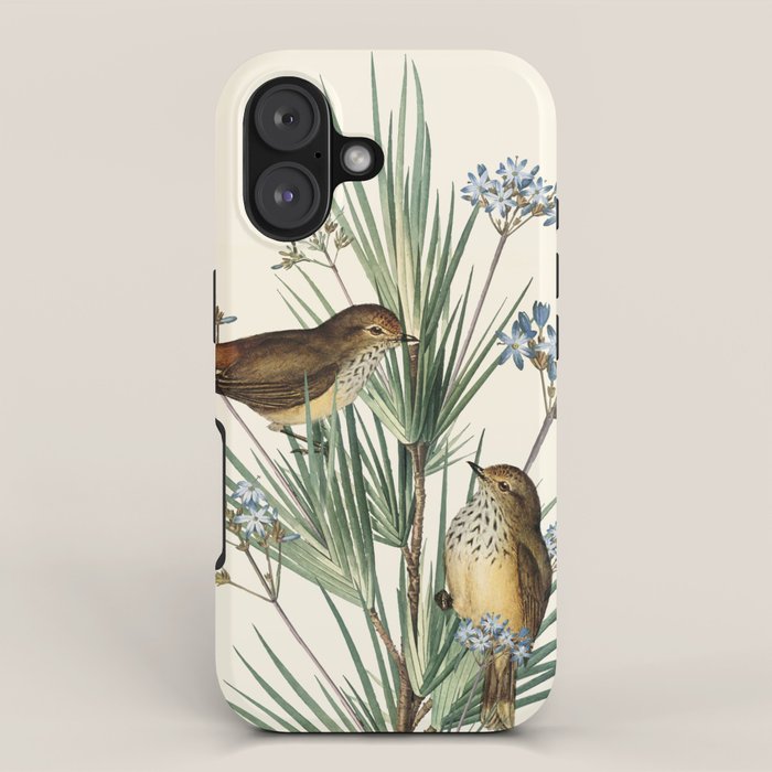 Little Birds and Flowers III iPhone Case Gallery Image 1