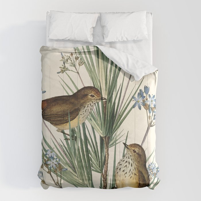 Little Birds and Flowers III Comforter Gallery Image 1