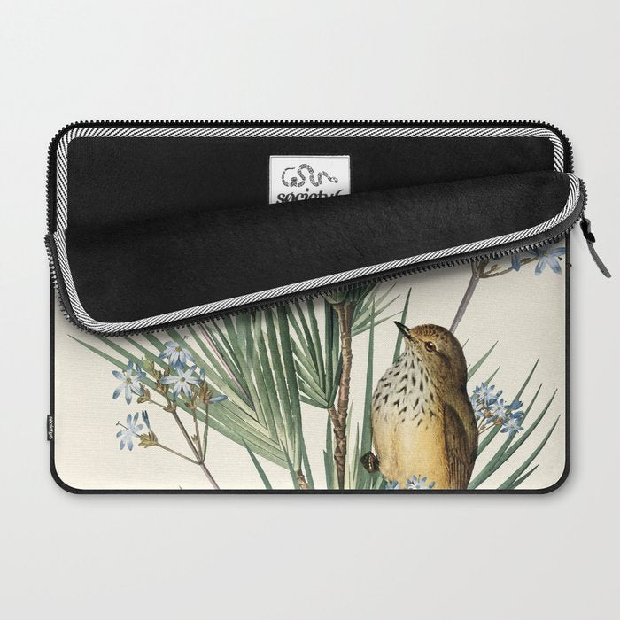 Little Birds and Flowers III Laptop Sleeve Gallery Image 2