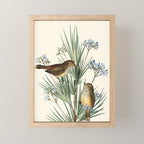 Little Birds and Flowers III Mini Art Print Gallery Image 1