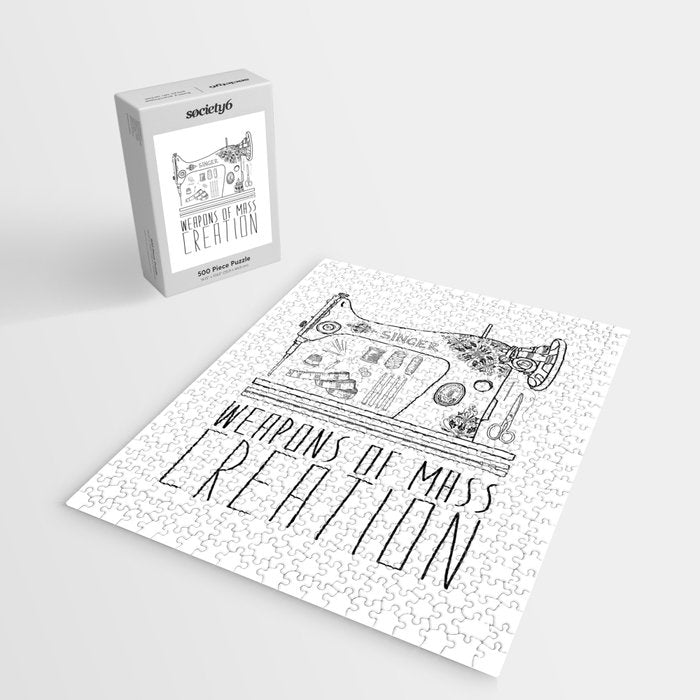 Weapons Of Mass Creation - Sewing Jigsaw Puzzle Gallery Image 2