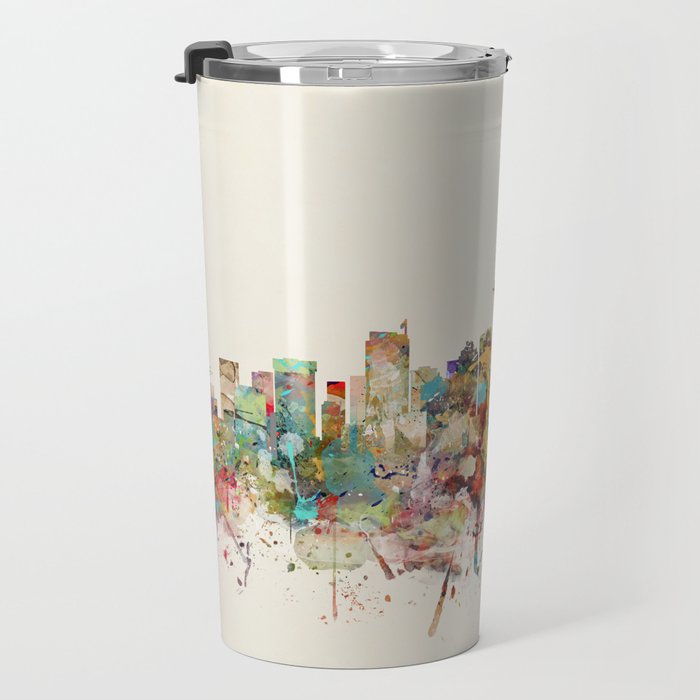 seattle skyline Travel Mug Gallery Image 3
