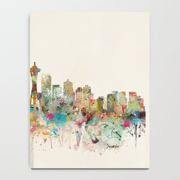 seattle skyline Notebook Gallery Image 4