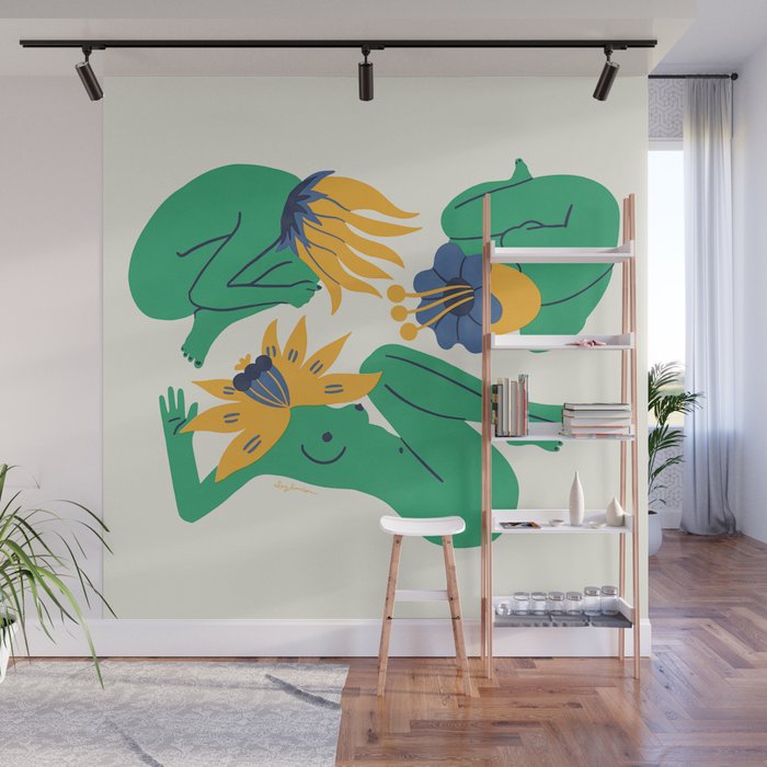 Bloomers Wall Mural Gallery Image 1