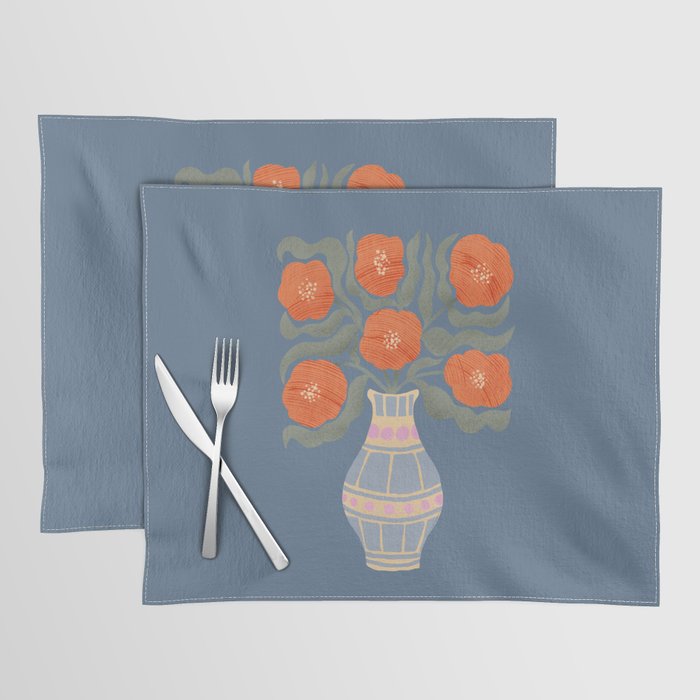 Flowers In A Vase Placemat Gallery Image 1