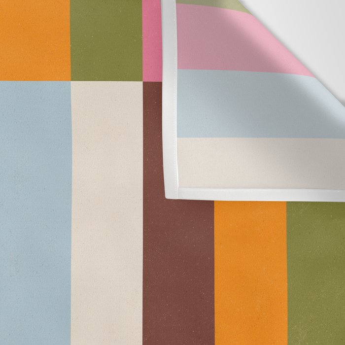 Color Block Stripes Wall Tapestry Gallery Image 3