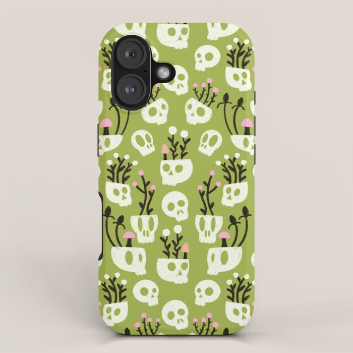 Botanical Heads Will Roll iPhone Case Gallery Image 1