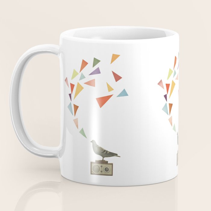 Pigeon Radio Coffee Mug Gallery Image 3