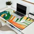 Abstract Art Tropical Leaves 118 Desk Mat Gallery Image 2