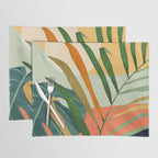 Abstract Art Tropical Leaves 118 Placemat Gallery Image 1