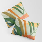Abstract Art Tropical Leaves 118 Pillow Sham Gallery Image 3