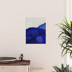 Blue hills abstract Poster Gallery Image 2