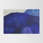 Blue hills abstract Rug Gallery Image 2