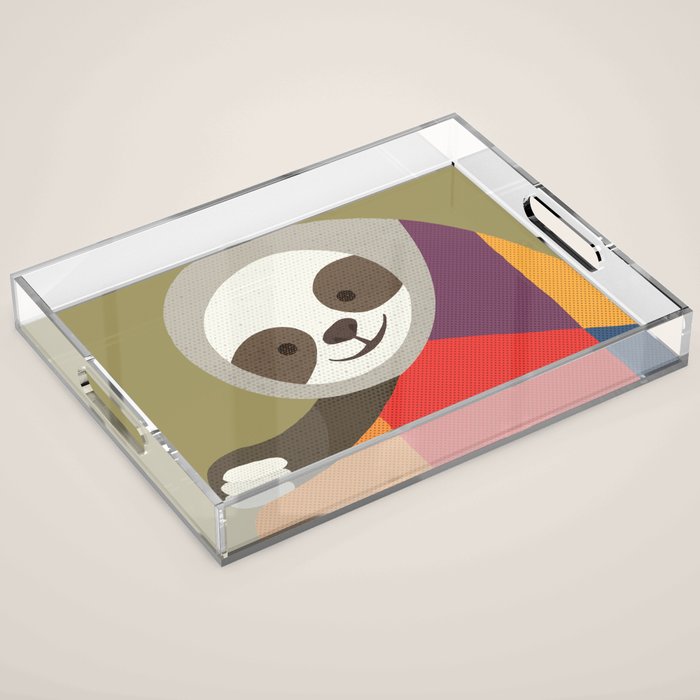 Sloth Acrylic Tray Gallery Image 1