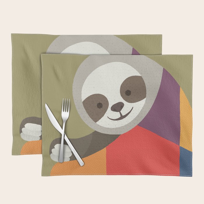 Sloth Placemat Gallery Image 1