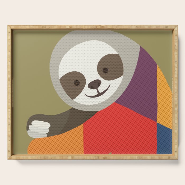 Sloth Serving Tray Gallery Image 1