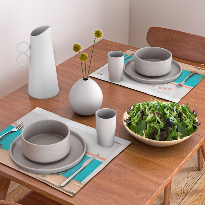 Colorful Marfa Texas Photography Placemat Gallery Image 2
