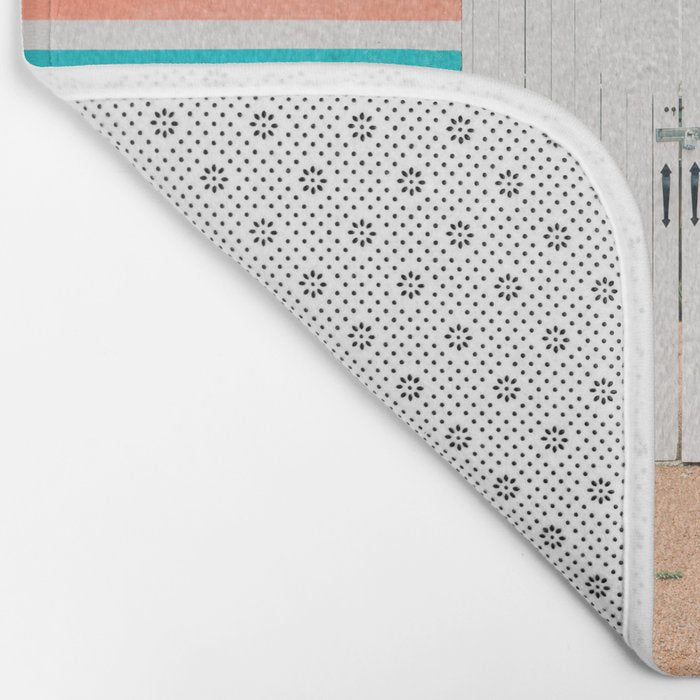 Colorful Marfa Texas Photography Bath Mat Gallery Image 2