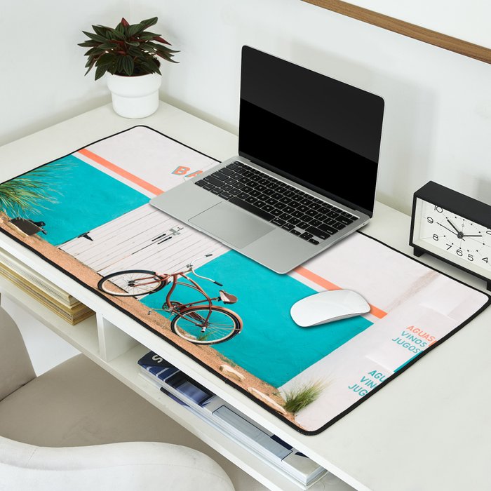 Colorful Marfa Texas Photography Desk Mat Gallery Image 2