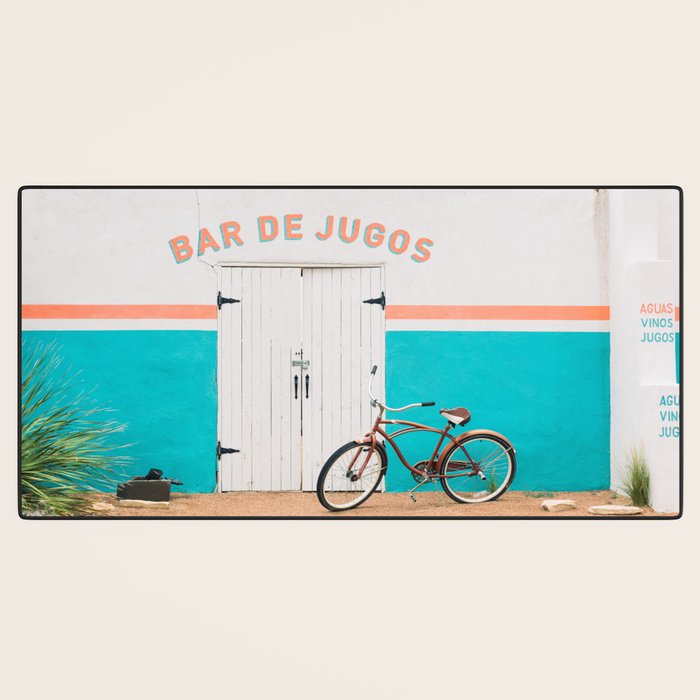 Colorful Marfa Texas Photography Desk Mat Gallery Image 3