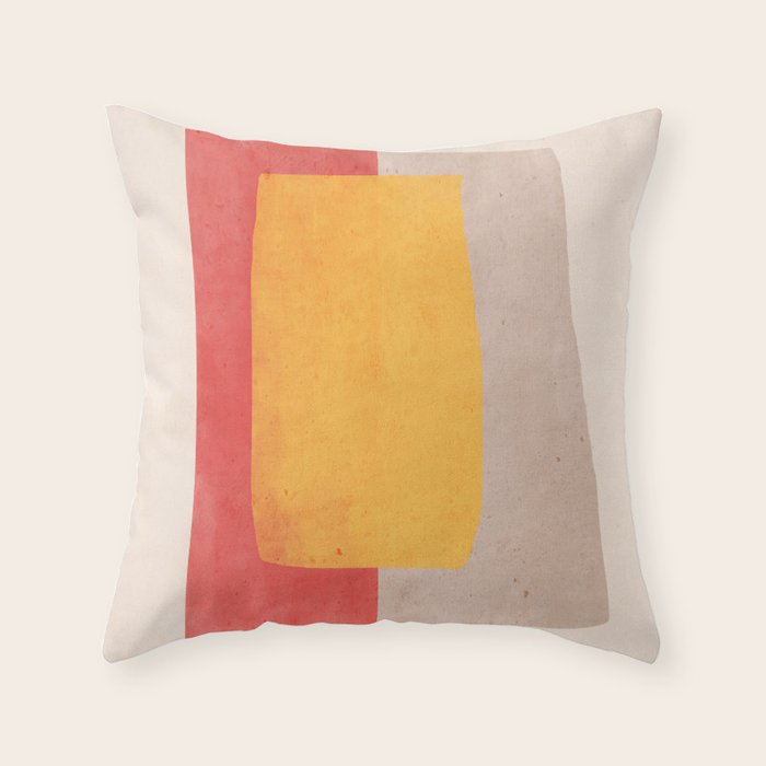 Minimal Abstract Art 26 Throw Pillow Gallery Image 1
