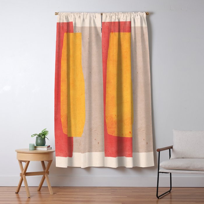 Minimal Abstract Art 26 Window Curtain Gallery Image 1