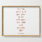 Wild and precious life Serving Tray Gallery Image 1