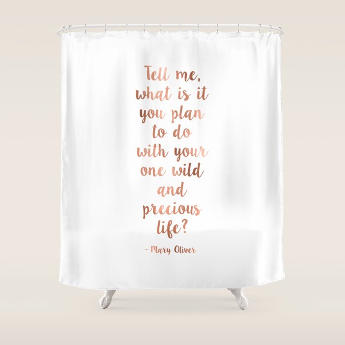 Wild and precious life Shower Curtain Gallery Image 1