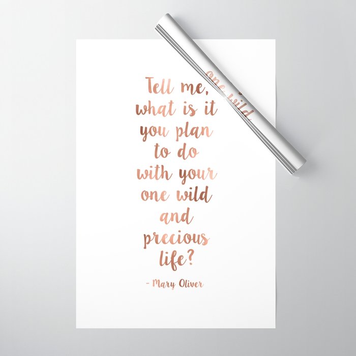 Wild and precious life Wrapping Paper Gallery Image 1