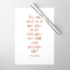 Wild and precious life Wrapping Paper Gallery Image 1