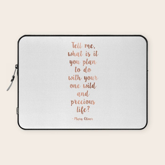 Wild and precious life Laptop Sleeve Gallery Image 1