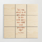 Wild and precious life Wood Wall Art Gallery Image 1