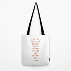 Wild and precious life Tote Bag Gallery Image 2