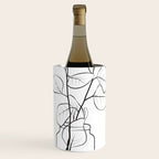 Eucalyptus Branch in a Vase Wine Chiller Gallery Image 1