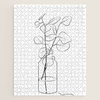Eucalyptus Branch in a Vase Jigsaw Puzzle Gallery Image 1