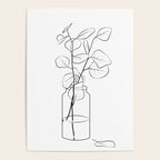 Eucalyptus Branch in a Vase Poster Gallery Image 4