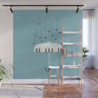 Singing in the rain Wall Mural Gallery Image 1