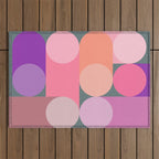 Modern Geometric 87B Outdoor Rug Gallery Image 1