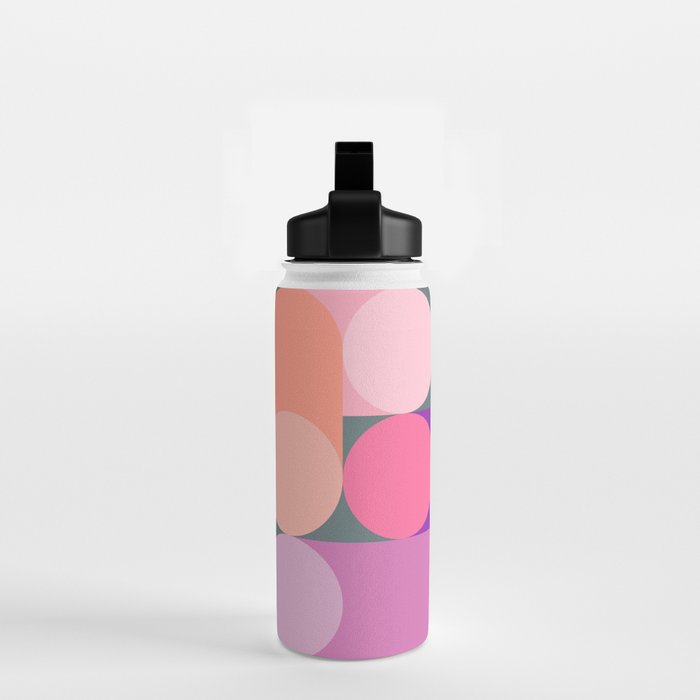 Modern Geometric 87B Water Bottle Gallery Image 2
